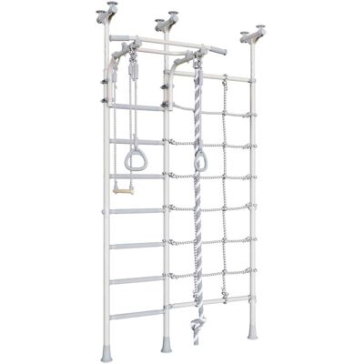 Monkey-Gym Sprossenwand für Kinderzimmer Mercury 3 - weiß Monkey-Gym Sprossenwand für Kinderzimmer Mercury 3 - weiß