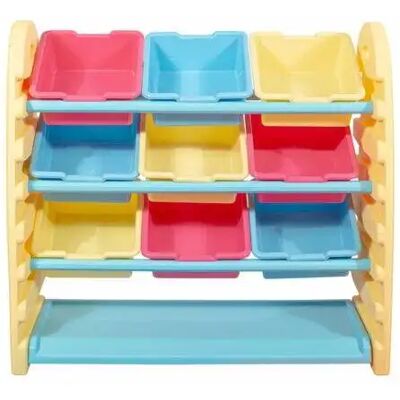 Monkey-Gym Kinder- & Spielzeugregal King - gelb Monkey-Gym Kinder- & Spielzeugregal King - gelb