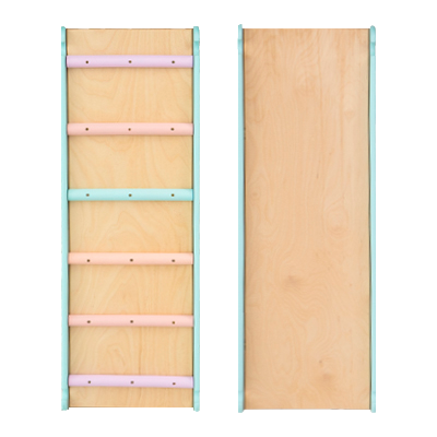 Monkey-Gym Zweiseitige Rutsche Woodiko - holz-pastell Monkey-Gym Zweiseitige Rutsche Woodiko - holz-pastell