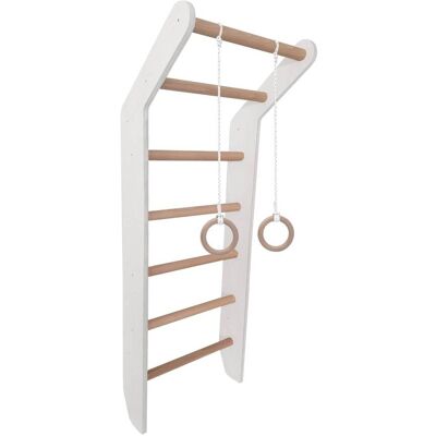 Monkey-Gym Sprossenwand für Kinderzimmer Toddler - weiß Monkey-Gym Sprossenwand für Kinderzimmer Toddler - weiß