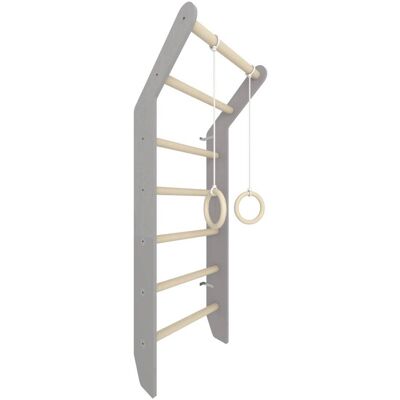 Monkey-Gym Sprossenwand für Kinderzimmer Toddler - grau Monkey-Gym Sprossenwand für Kinderzimmer Toddler - grau
