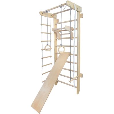 Monkey-Gym Sprossenwand für Kinderzimmer Numi Plus - hölzern Monkey-Gym Sprossenwand für Kinderzimmer Numi Plus - hölzern