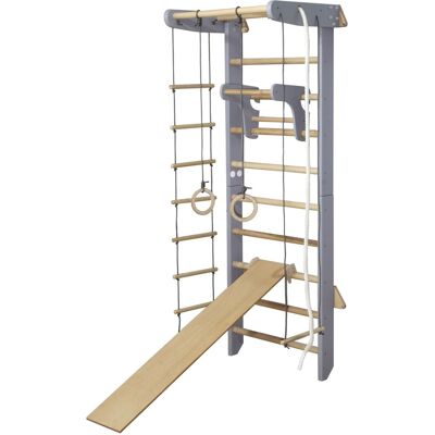 Monkey-Gym Sprossenwand für Kinderzimmer Numi Plus - grau Monkey-Gym Sprossenwand für Kinderzimmer Numi Plus - grau