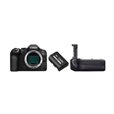 Canon EOS R6 Mark III + BG-R20 battery grip + 1 LP-E6P battery Canon EOS R6 Mark III + BG-R20 battery grip + 1 LP-E6P battery