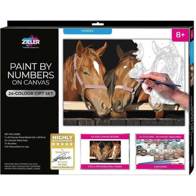 Zieler Paint By Numbers - Horses (609299436) Zieler Paint By Numbers - Horses (609299436)