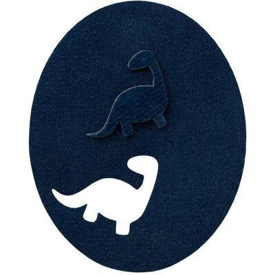 Mono Quick Flicken 2teilig Blau Dino, Applikationen, Blau Mono Quick Flicken 2teilig Blau Dino, Applikationen, Blau