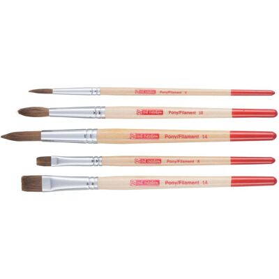 Talens, Pinsel, Pony-Filament Pinselset Talens, Pinsel, Pony-Filament Pinselset