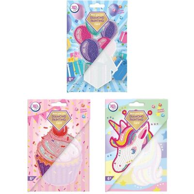 Grafix Diamond Painting Karte und Umschlag (assortiert - 1 Stück) Grafix Diamond Painting Karte und Umschlag (assortiert - 1 Stück)