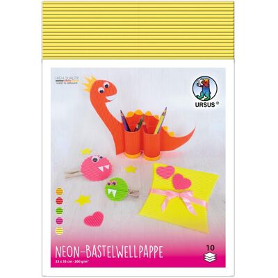 Ursus, Bastelpapier, Bastellwellkarton (240 g/m², 10x) Ursus, Bastelpapier, Bastellwellkarton (240 g/m², 10x)