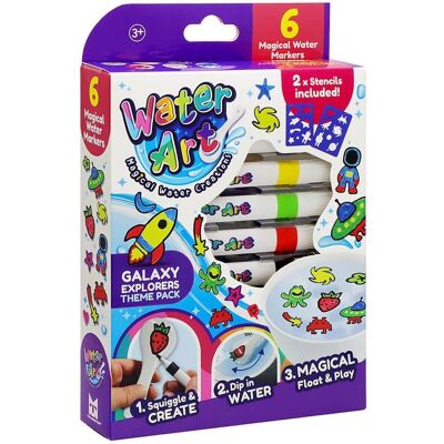Water Art - 6 Pack - Galaxy Water Art - 6 Pack - Galaxy