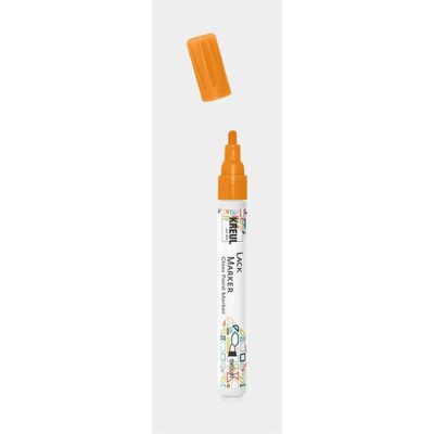 Kreul, Marker, Lackmarker "Gloss Paint Marker", medium, neonorange Kreul, Marker, Lackmarker "Gloss Paint Marker", medium, neonorange