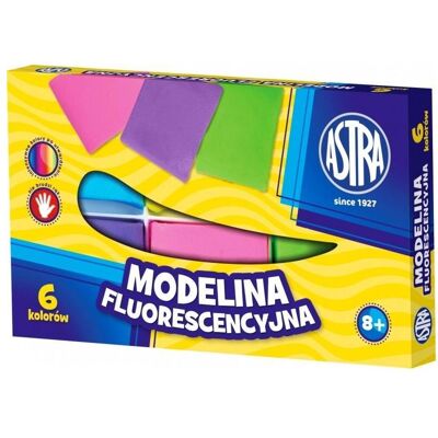 Astra, Modelliermasse, Fluoreszierende Modelliermasse 6 Farben Astra, Modelliermasse, Fluoreszierende Modelliermasse 6 Farben