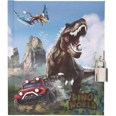 Magni, Heft + Block, DEPESCHE DINO World Tagebuch mit Schloss Dino World Magni, Heft + Block, DEPESCHE DINO World Tagebuch mit Schloss Dino World
