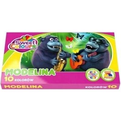 Sweet Colours, Modelliermasse, Modelliermasse 10 Farben Sweet Colours, Modelliermasse, Modelliermasse 10 Farben