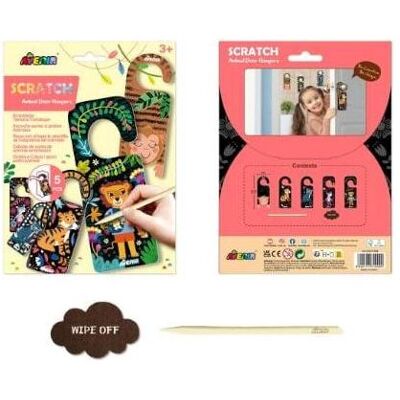 Avenir (Bundle) - Scratch Door Hangers - Animal (58CH231909) Avenir (Bundle) - Scratch Door Hangers - Animal (58CH231909)