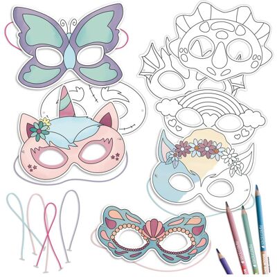 Papierdrachen Bastelset Papiermasken Fabelwesen Papierdrachen Bastelset Papiermasken Fabelwesen
