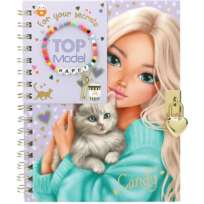 Top Model, Heft + Block, DEPESCHE TOPModel Tagebuch mit Schloss und Armband (Liniert) Top Model, Heft + Block, DEPESCHE TOPModel Tagebuch mit Schloss und Armband (Liniert)