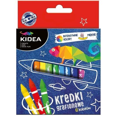 Derform, Malstifte, Graphion-Buntstifte 12 Farben KIDEA (12x) Derform, Malstifte, Graphion-Buntstifte 12 Farben KIDEA (12x)