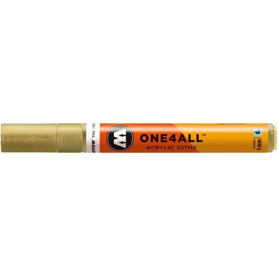 Molotow, Marker, Filzstift One4all 227HS metallic gold 228 (1x) Molotow, Marker, Filzstift One4all 227HS metallic gold 228 (1x)