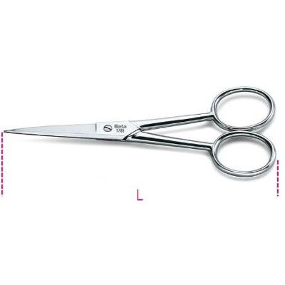 BETA, Schere, 017810001 1781 Handwerkerschere mit langen spitzen Klingen BETA, Schere, 017810001 1781 Handwerkerschere mit langen spitzen Klingen
