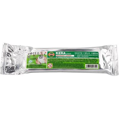 Koh-i-Noor, Modelliermasse, Modelliermasse- Keraplast- Ton leicht, Lufthärtend - 130 g, weiss Koh-i-Noor, Modelliermasse, Modelliermasse- Keraplast- Ton leicht, Lufthärtend - 130 g, weiss