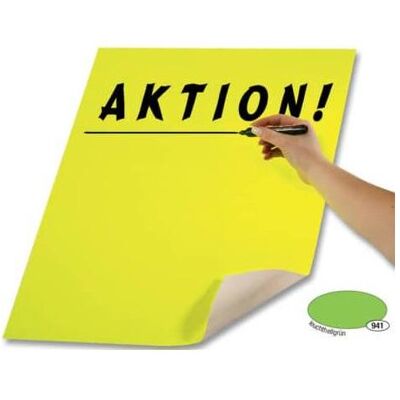 Folia, Bastelpapier, Plakatkarton, (B)480 x (H)680 mm, leuchthellgrn (380 g/m²) Folia, Bastelpapier, Plakatkarton, (B)480 x (H)680 mm, leuchthellgrn (380 g/m²)