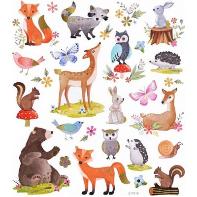 DP Craft, Sticker, Waldtieraufkleber 28 Stk (28 Sticker) DP Craft, Sticker, Waldtieraufkleber 28 Stk (28 Sticker)