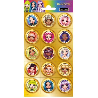 Totum, Sticker, Aufkleberbogen Rainbow High Totum, Sticker, Aufkleberbogen Rainbow High
