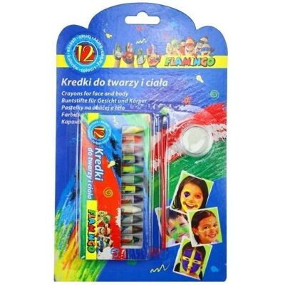 Titanum, Malstifte, Buntstifte für Gesichts- und Körperbemalung, 12 Farben (12x) Titanum, Malstifte, Buntstifte für Gesichts- und Körperbemalung, 12 Farben (12x)