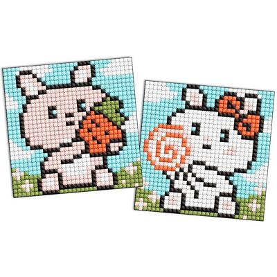 Ideyka Diamond Painting Sticker - Süsse Hasen Ideyka Diamond Painting Sticker - Süsse Hasen