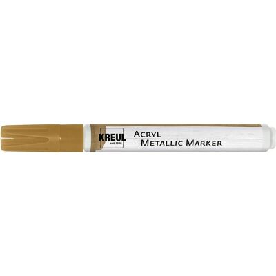 Kreul, Marker, Acryl Metallic Marker medium (1x) Kreul, Marker, Acryl Metallic Marker medium (1x)