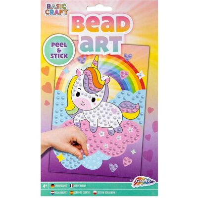 Grafix Bastelset Bead Art - Einhorn Grafix Bastelset Bead Art - Einhorn