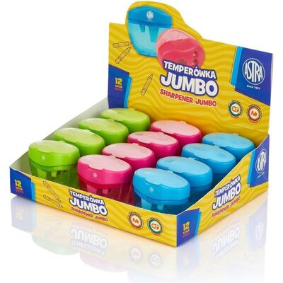 Astra, Spitzer, Jumbo-Spitzer, 3 Löcher, Rosa Astra, Spitzer, Jumbo-Spitzer, 3 Löcher, Rosa