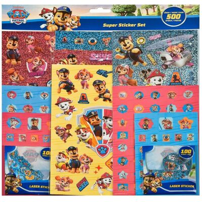 Undercover, Sticker, Super-Stickerset PAW Patrol - 500 Stück. (500 Sticker) Undercover, Sticker, Super-Stickerset PAW Patrol - 500 Stück. (500 Sticker)