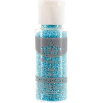 Titatnum, Heft + Block, Azurblauer Glitzer im 20-ml-Glas Titatnum, Heft + Block, Azurblauer Glitzer im 20-ml-Glas