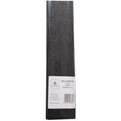 Interdruk, Bastelpapier, Premium Krepppapier 120 schwarz Interdruk, Bastelpapier, Premium Krepppapier 120 schwarz