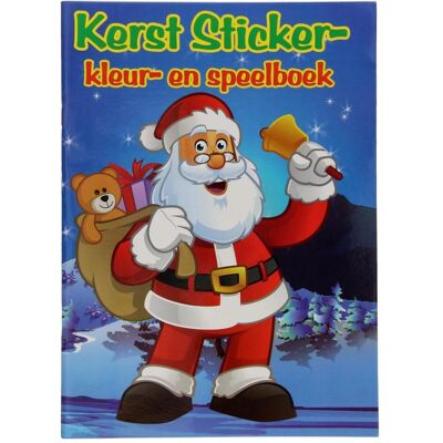 Boek Specials, Sticker, Weihnachtsaufkleber- und Malbuch Boek Specials, Sticker, Weihnachtsaufkleber- und Malbuch