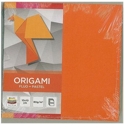 Interdruk, Bastelpapier, Origami 10x10cm Fluo+Pastelle x 100K (100x) Interdruk, Bastelpapier, Origami 10x10cm Fluo+Pastelle x 100K (100x)
