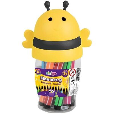 Stigo Bike, Marker, Jumbo Bee Marker 12 Farben STRIGO (12x) Stigo Bike, Marker, Jumbo Bee Marker 12 Farben STRIGO (12x)