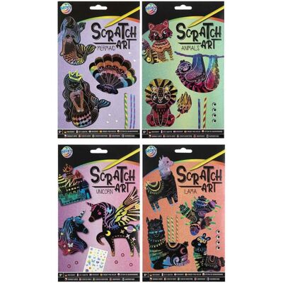 Grafix Gestalten Sie Ihre eigene Scratch Art Grafix Gestalten Sie Ihre eigene Scratch Art