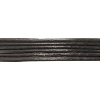 Glorex Lederriemen schwarz 2mm/1m (1 m) Glorex Lederriemen schwarz 2mm/1m (1 m)