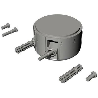 CMK AH-1G-Emerson Electric M28(dual weapon) turret for SpecialHobby/Revell CMK AH-1G-Emerson Electric M28(dual weapon) turret for SpecialHobby/Revell