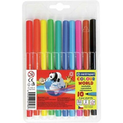 Centropen, Marker, Marker 10 Farben (10x) Centropen, Marker, Marker 10 Farben (10x)