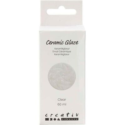 Creativ Company, Modelliermasse, Versiegelung 984 - 1101 °C, 60 ml, Transparent Creativ Company, Modelliermasse, Versiegelung 984 - 1101 °C, 60 ml, Transparent