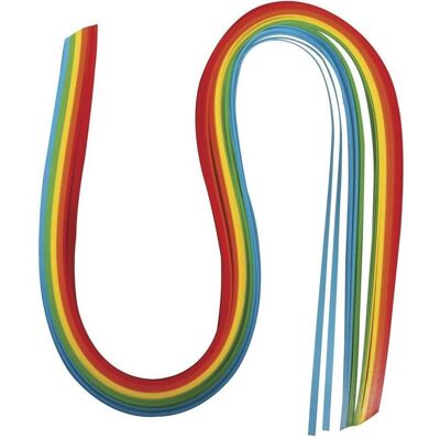 Rayher, Bastelpapier, Papier für Quilling Regenbogen Rayher, Bastelpapier, Papier für Quilling Regenbogen
