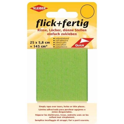 Kleiber flick+fertig 140 cm² grasgrün 1 St, Nähzubehör, Grün Kleiber flick+fertig 140 cm² grasgrün 1 St, Nähzubehör, Grün