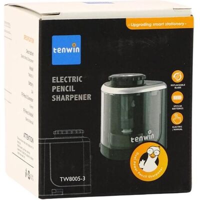 Lean Toys, Spitzer, Elektrischer Spitzer, schwarz Lean Toys, Spitzer, Elektrischer Spitzer, schwarz