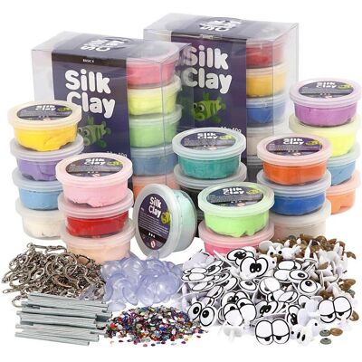 Silk Clay, Modelliermasse, Funny Friends Silk Clay, Modelliermasse, Funny Friends