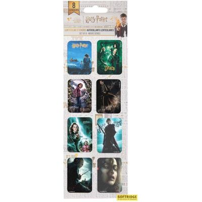 Cinereplicas, Sticker, Harry Potter Lenticular autocollants HP movie Cinereplicas, Sticker, Harry Potter Lenticular autocollants HP movie
