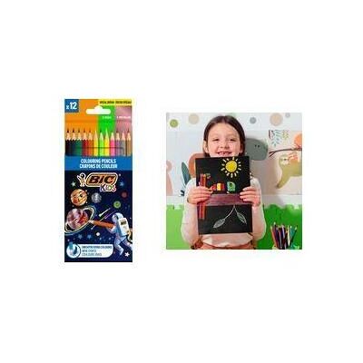 Bic, Malstifte, KiDS Buntstifte farbsortiert, 12 St. (12x) Bic, Malstifte, KiDS Buntstifte farbsortiert, 12 St. (12x)